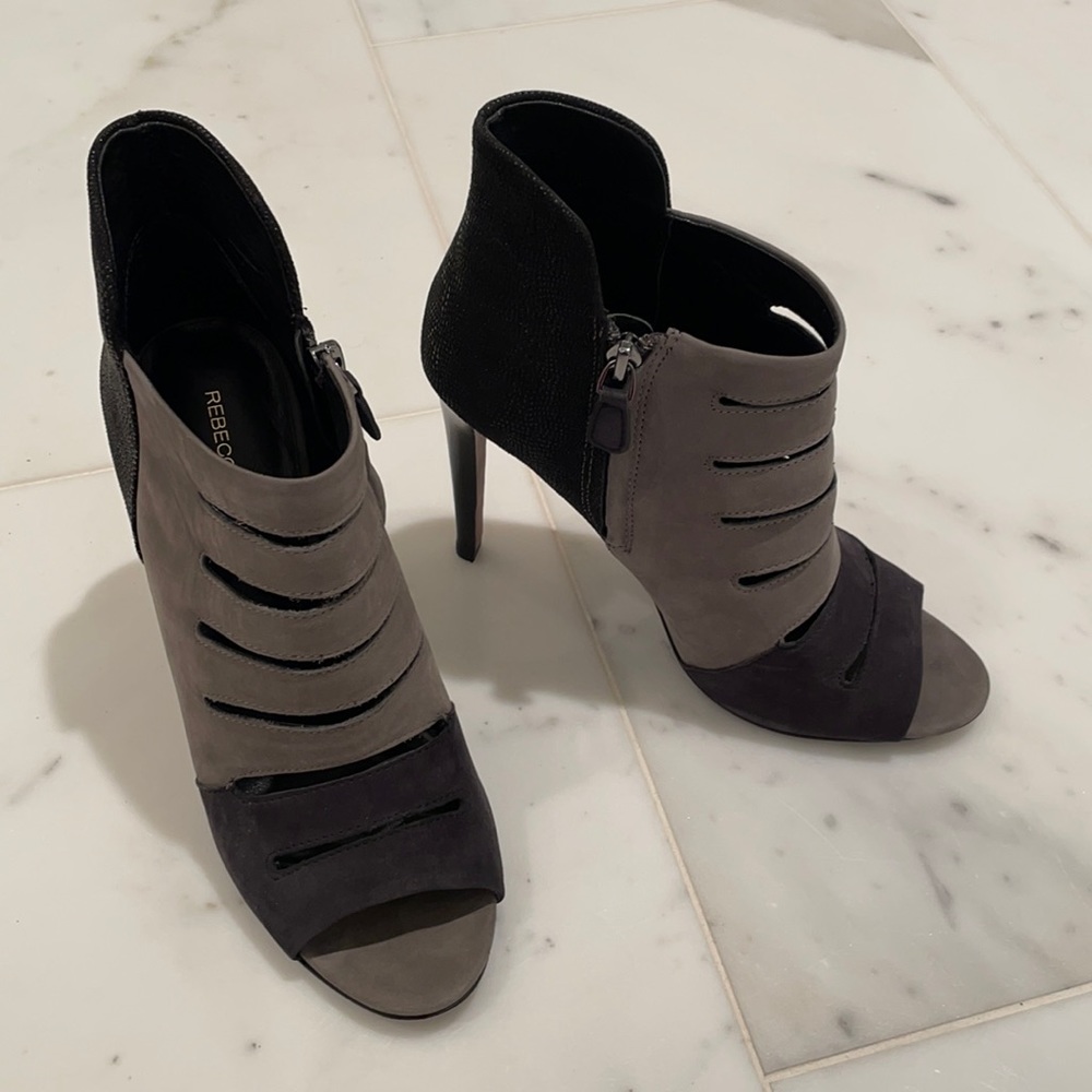 Rebecca Minkoff stiletto booties.